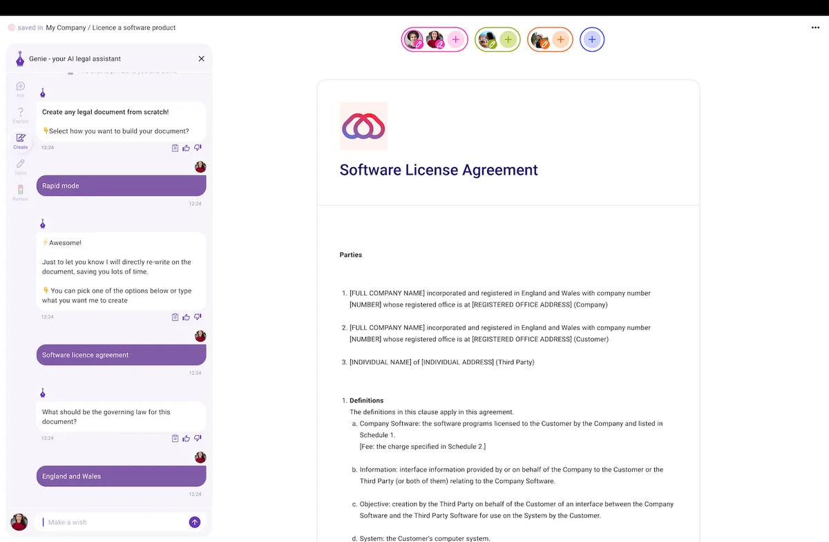 Create Legal Documents From Scratch Using Our Free AI Legal Assistant
