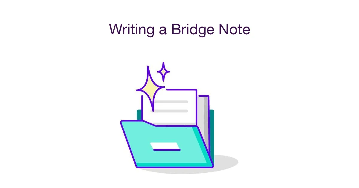 Writing a Bridge Note