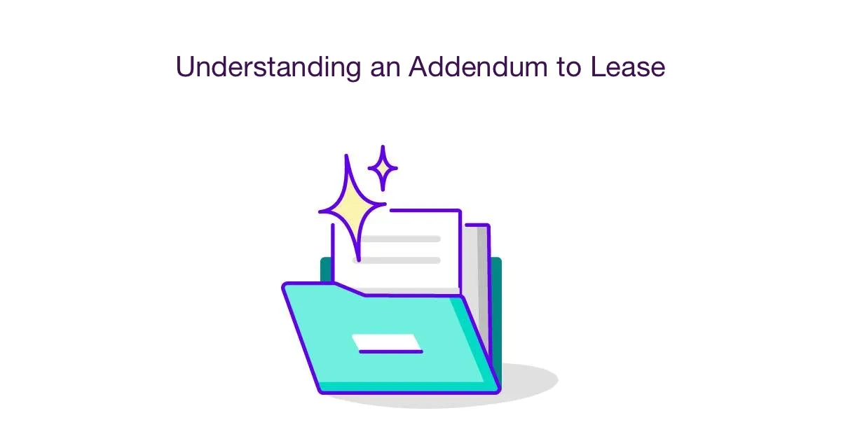 Understanding an Addendum to Lease