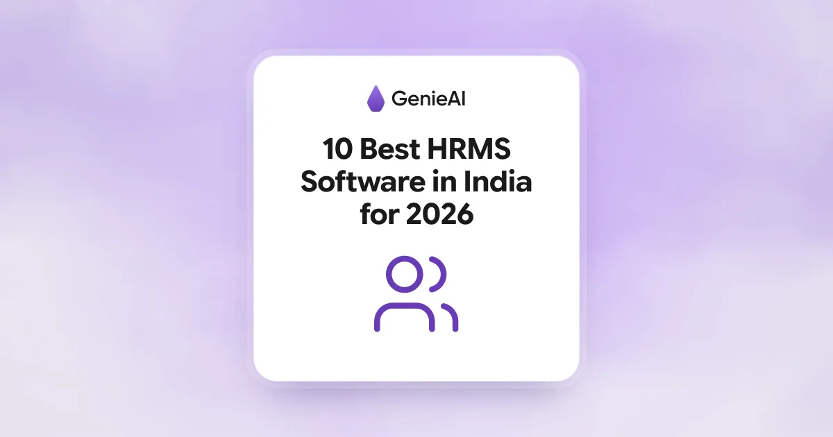 Les 10 meilleurs logiciels HRMS en Inde pour 2026